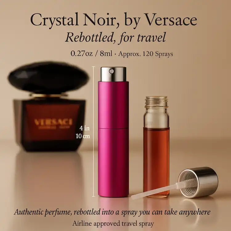 Crystal Noir Inspired Perfume – Dark Sensual Spicy Floral Scent-Scents of Aroma Inc.