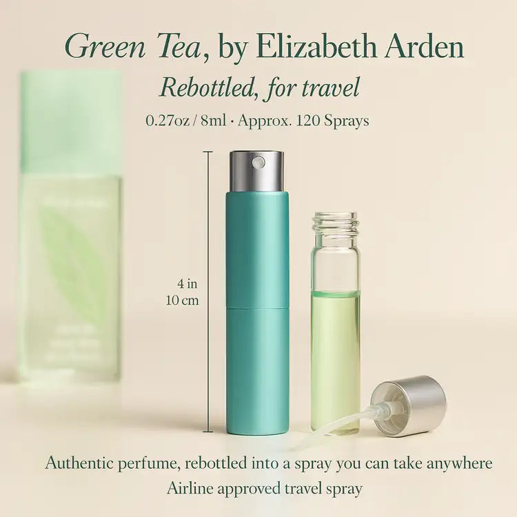 Green Tea Inspired Perfume – Fresh Citrus Herbal Scent-Scents of Aroma Inc.